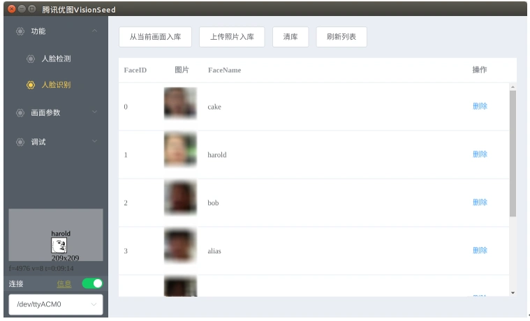 用腾讯优图AI视觉模组做一个驾驶疲劳监测仪