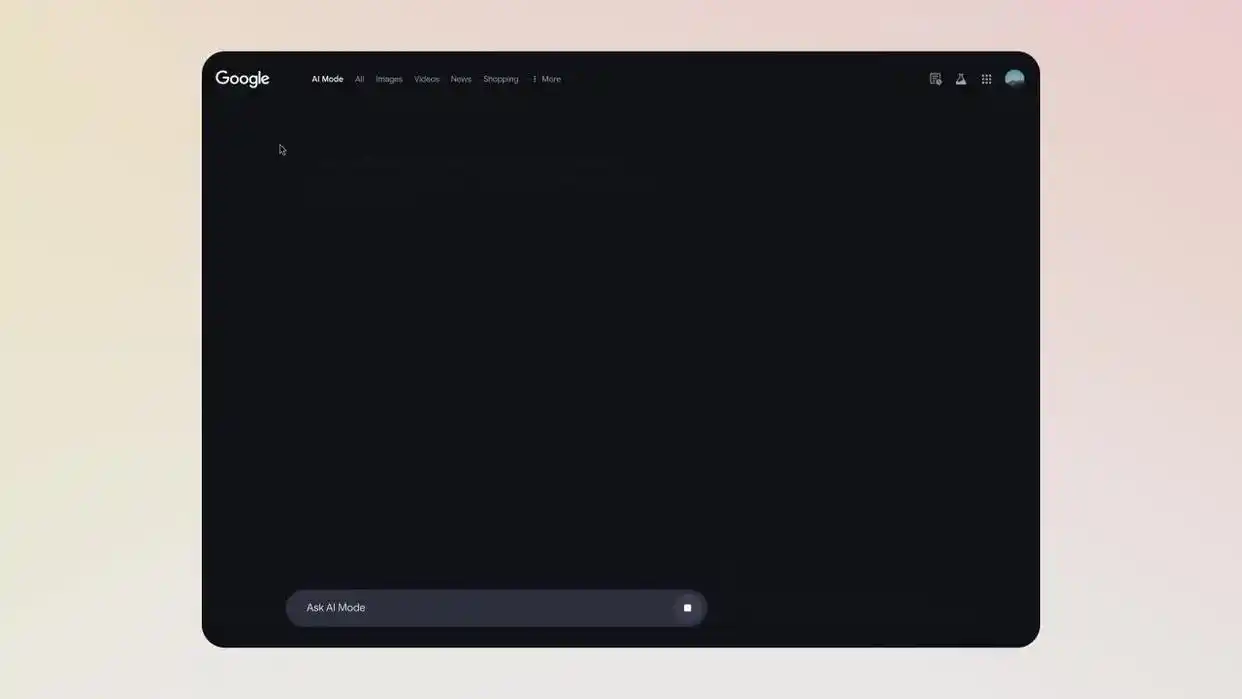 谷歌搜索上线 AI Mode：一问一答，聊天式智能解决你的复杂难题